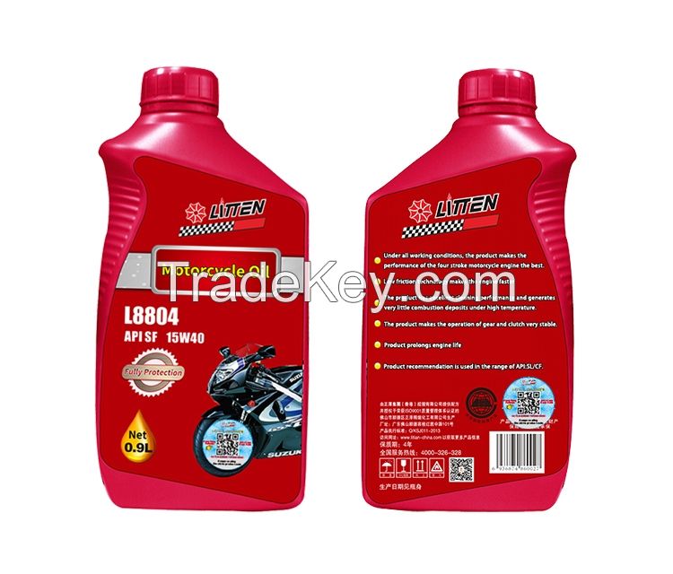 Made in China 4T Motorcycle Engine Oil / Motor Oil