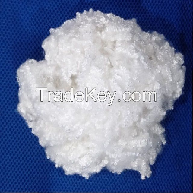 GRS certified 15D HCS recycled polyester staple fiber - POLYESTER STAPLE  FIBER HOLLOW CONJUGATED FIBER