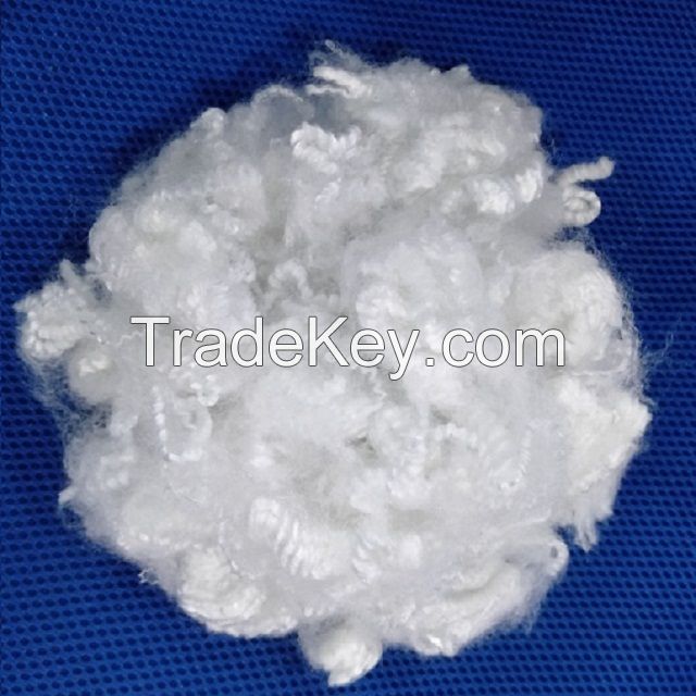 7D hollow silicon polyester staple fiber A Grade