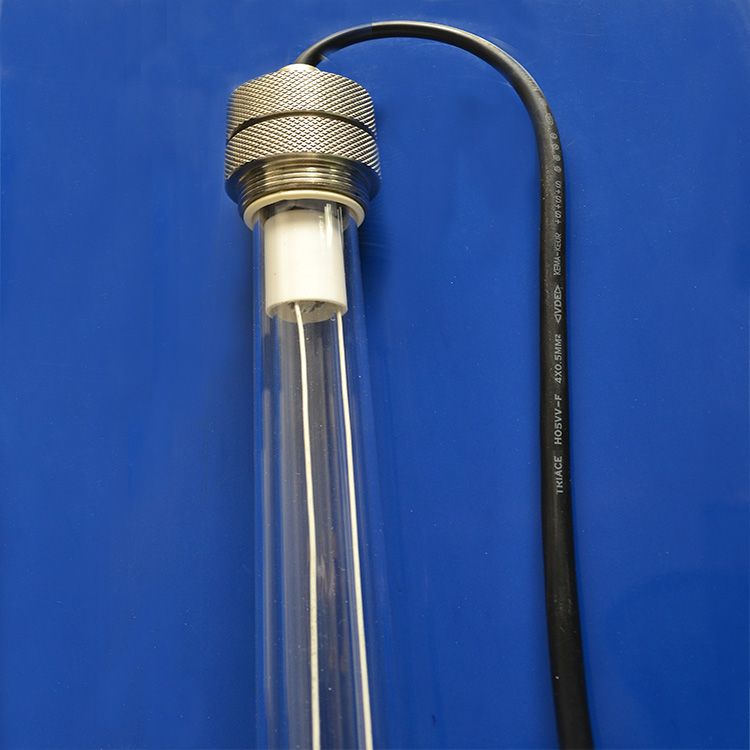 80W 843mm 4 pin waterproof uv germicidal lamp for water treatment