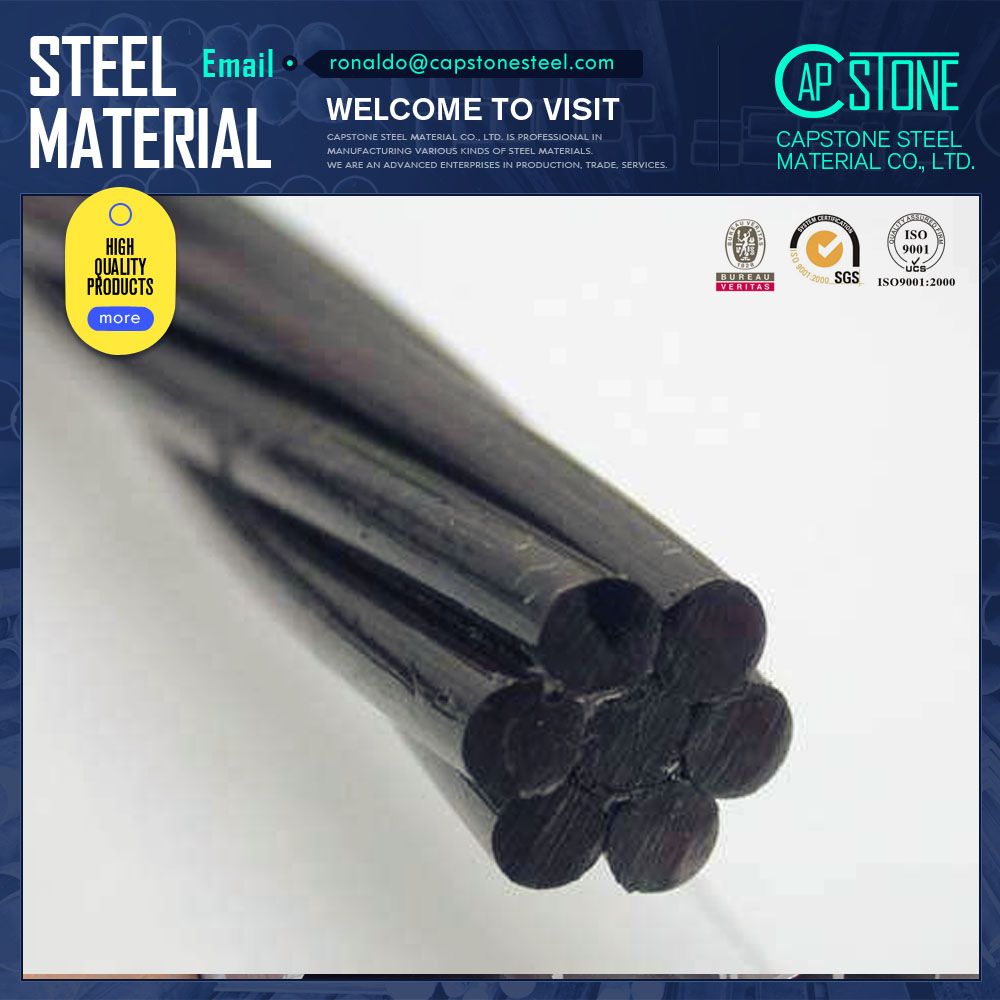 1860 Mpa 12.7 Mm 15.2 Mm 15.24 Mm 15.7 Mm Pc Steel Strand