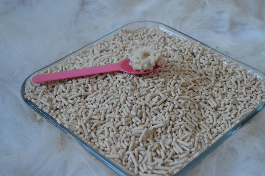 Tofu cat litter toilet flushable plant natural food grade OEM