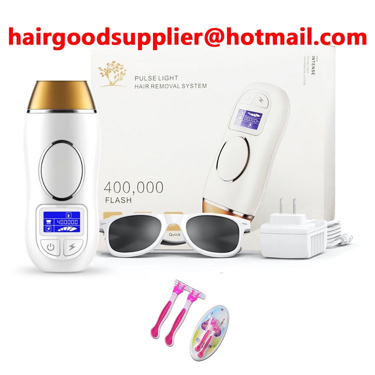 CNV Hair Removal Device System,400000 Flashes LCD Touch Screen Painless for Removal of Unwanted Body Hair for men and women