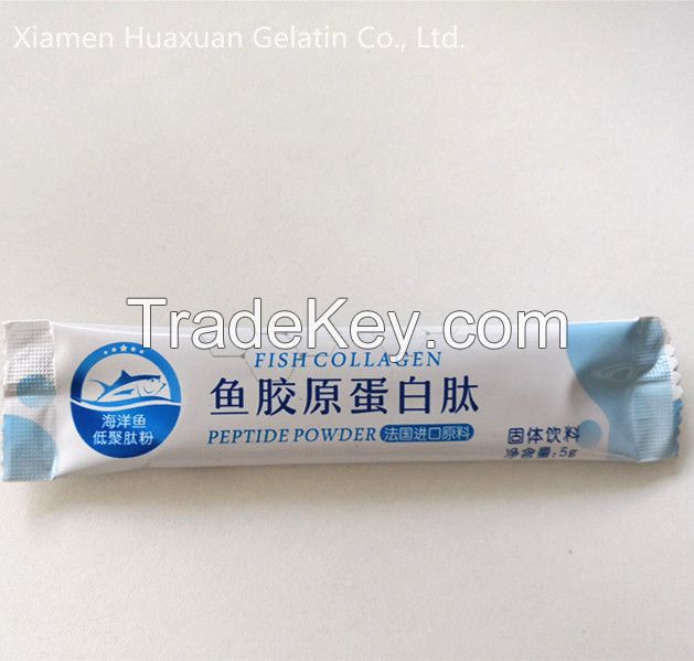 Customized small package collagen peptide powder