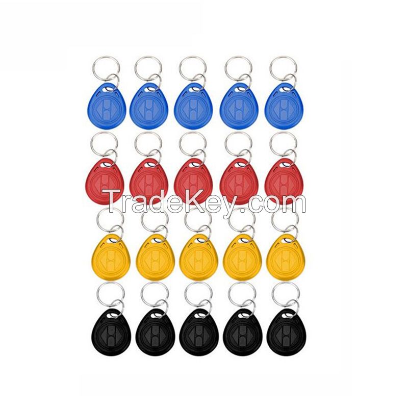 rfid 125khz EMID 13.56mhz smart chip proximity key ring tag fobs