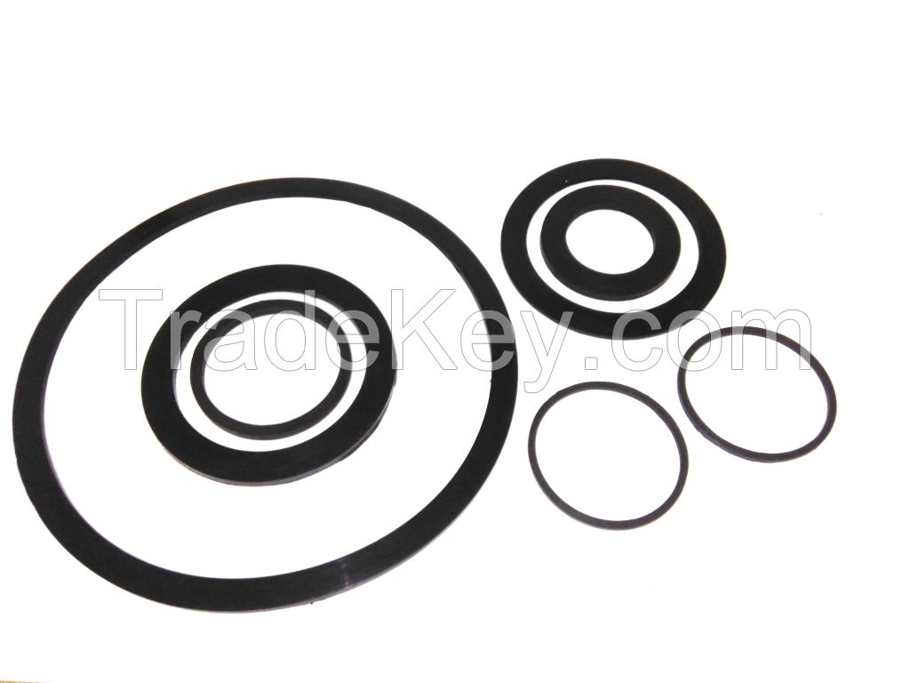 Rubber O-ring , Rubber Bush, Rubber Gasket, Rubber oil seal, Rubber-metal bonded parts, Rubber grommet, Rubber Bellows