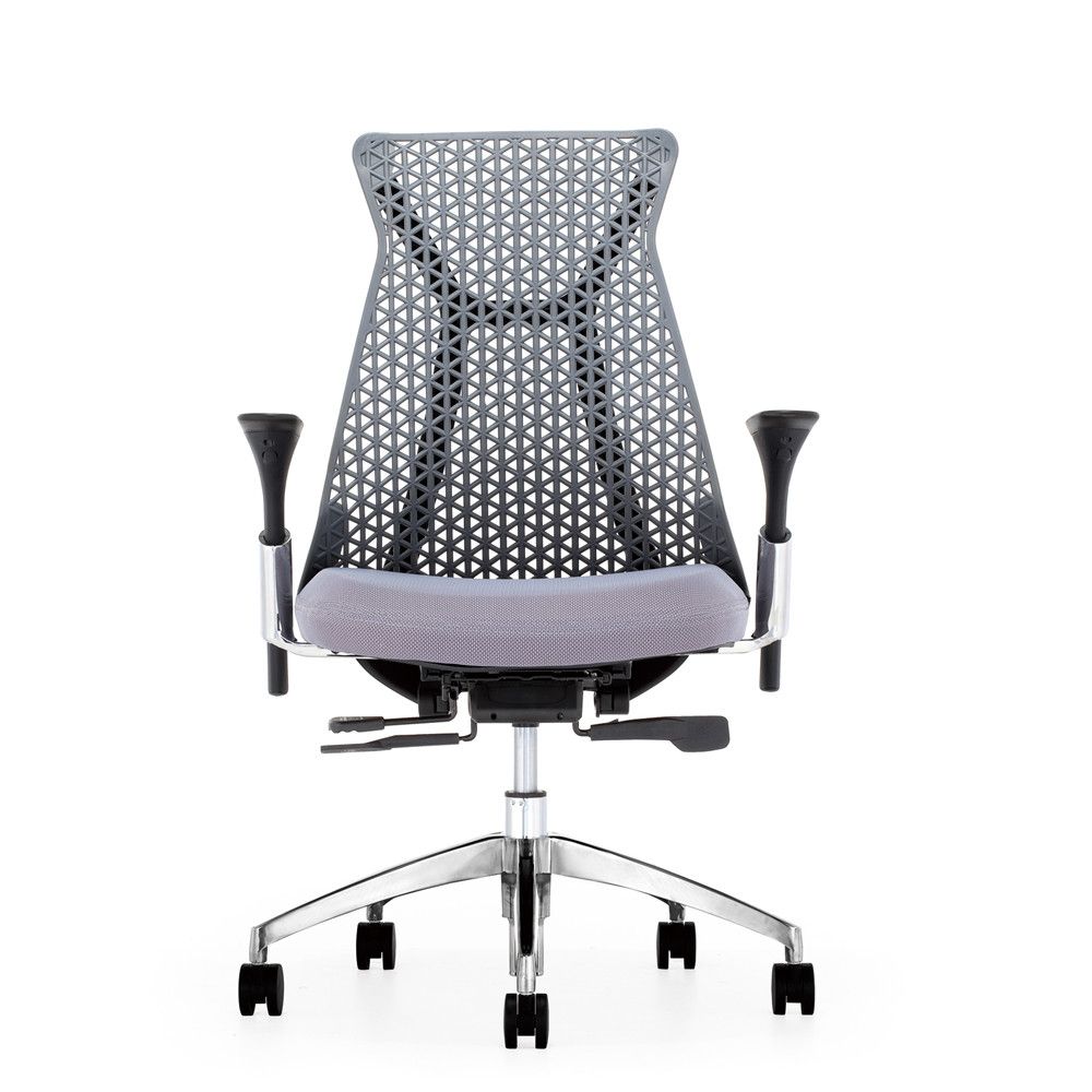 Modern creative meeting chair meeting room high quality soft swivel italian leisure 3D armchair