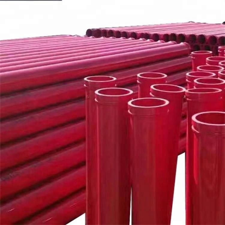 Seamless Concrete Pump pipe DN125 ST52 133mm*4.5mm*3000mm SK148 Flange