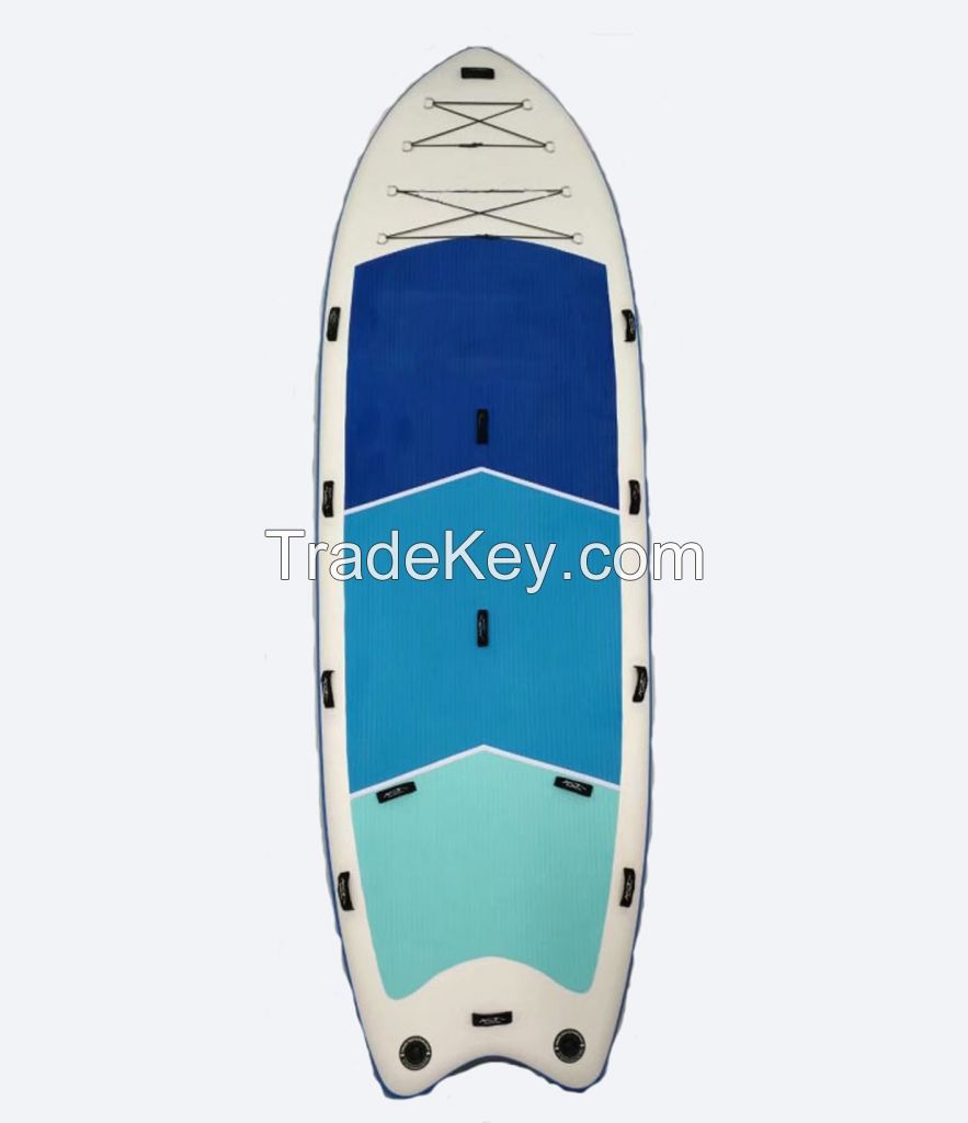 HOT SALES 15' or 18' Inflatable stand up paddle multi-person SUP Yoga board