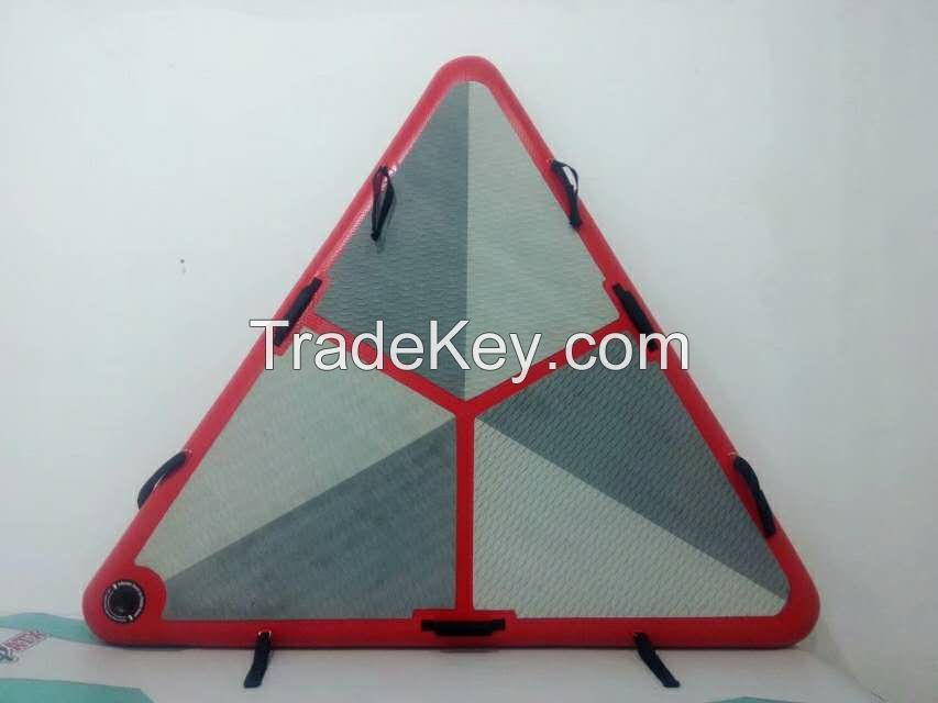 ISUP- LOWEST PRICE HIGH QUALITY INFLATABLE STAND UP PADDLE TRIANGLE BOARD/YOGA BOARD/RESCURE