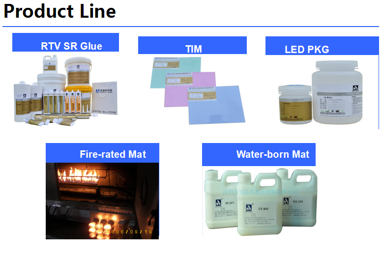 heat-sink silicone rubber   thermal conductive silicone grease  heat conductive silicone glue 