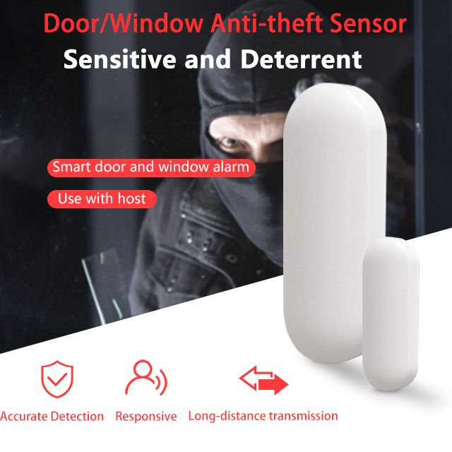 Factory Price Door Sensor Smart Home Magnetic Security System Wireless Smart Door Sensor 