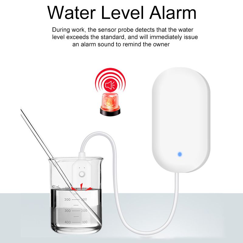 Smart life Home security wireless Water flood detector 433mhz water leakage detector