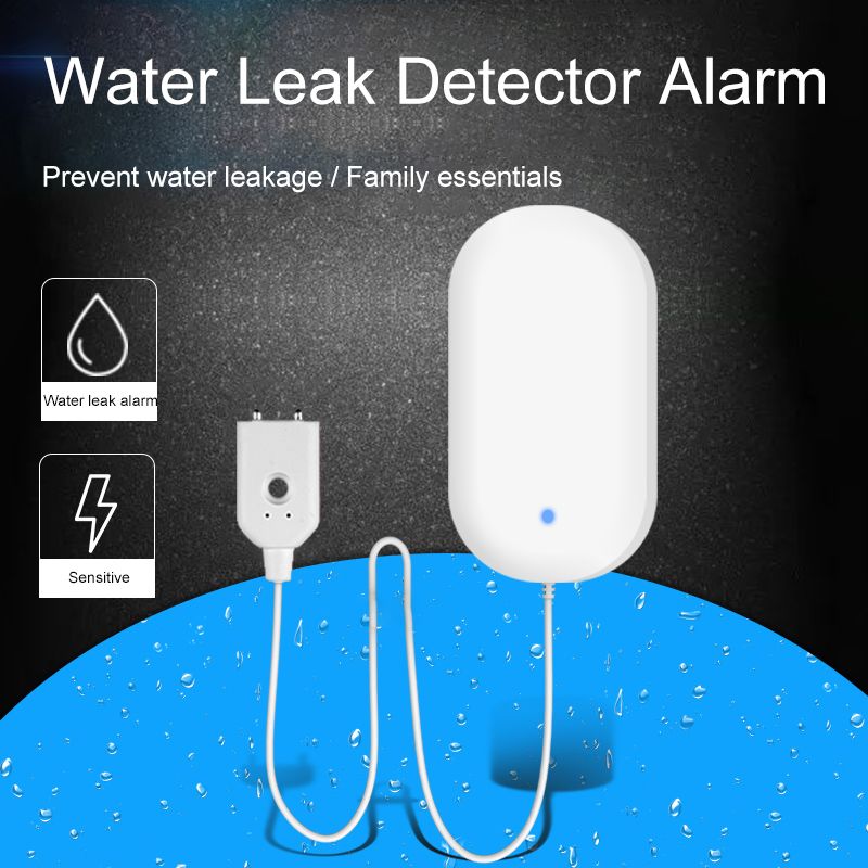 Smart life Home security wireless Water flood detector 433mhz water leakage detector