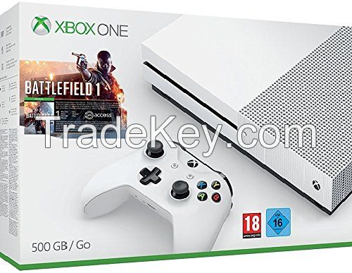 Micsorft Video Game Player, Xboxs One S Madden NFL 17 Bundle (White)