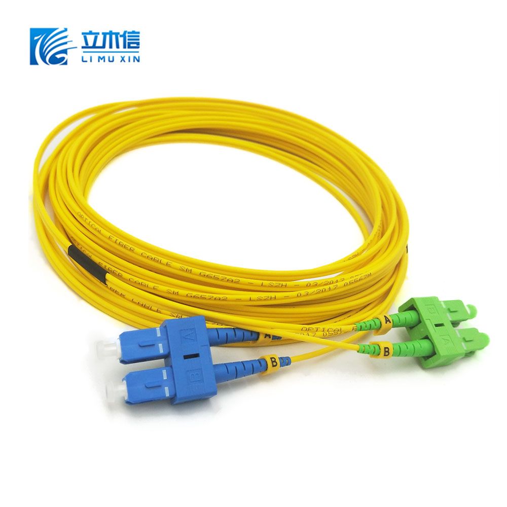 Factory supply High Quality G657A LSZH 1-10m SC/LC/FC/ST APC/UPC Fiber Jumper/cable Optic Patch Cords