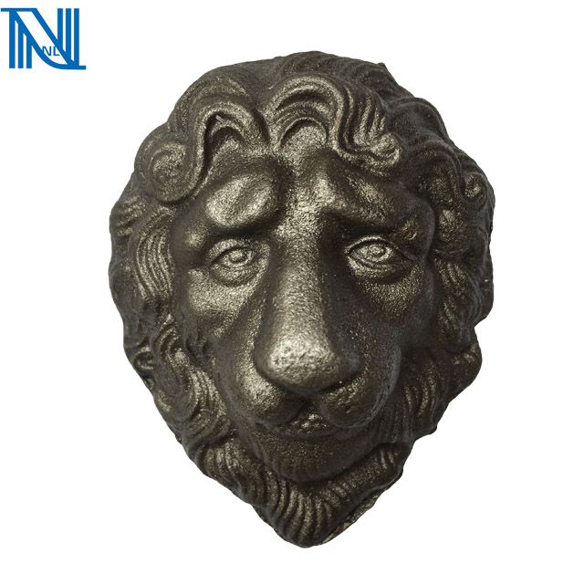 Ornamental Wrought Iron Animals /Cast Steel Lion for gates