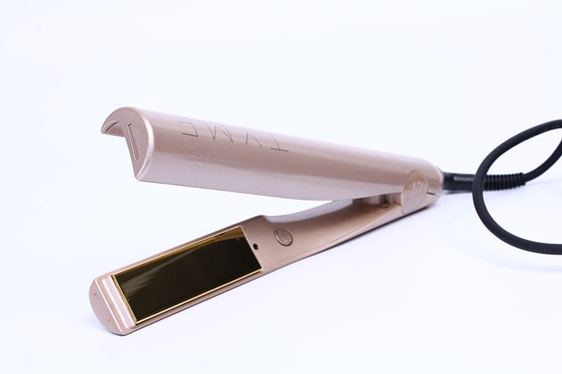 TYME Gold Plated Titanium Plates Hair Straighteners Hair Irons Fast Hair Straightening Ceramic Curler Styling Tools Free shipping..