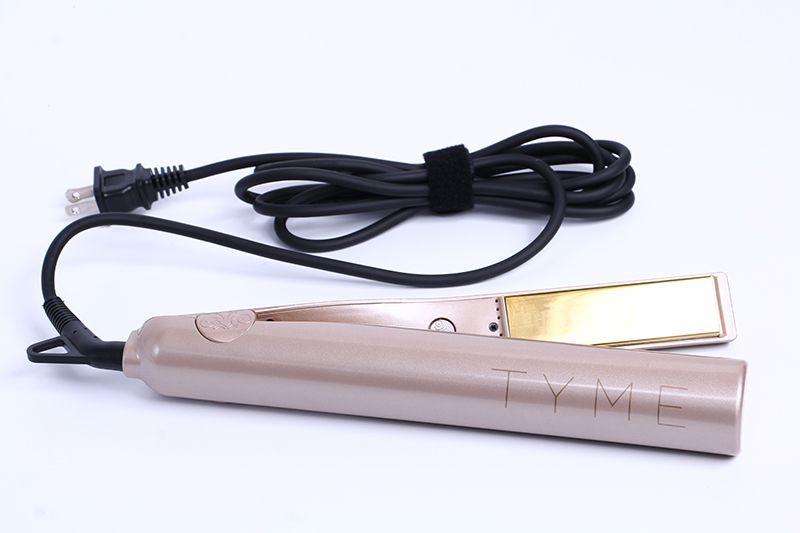 TYME Gold Plated Titanium Plates Hair Straighteners Hair Irons Fast Hair Straightening Ceramic Curler Styling Tools Free shipping..