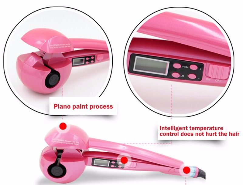 Find Similar Hair Curler, Upgraded Professional curling wands, Curl Secret Hair Styler Best Steam Curling Iron|Auto Rotating Electric Hair Curler