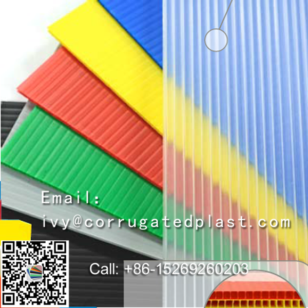 New style best price pp polypropylene corrugated plastic sheet