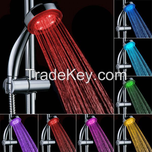 Display 7 Colors Change One Color Every 3 to 5 Seconds Led Shower Head