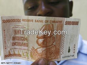 Zimbabwean Old Dollar Notes