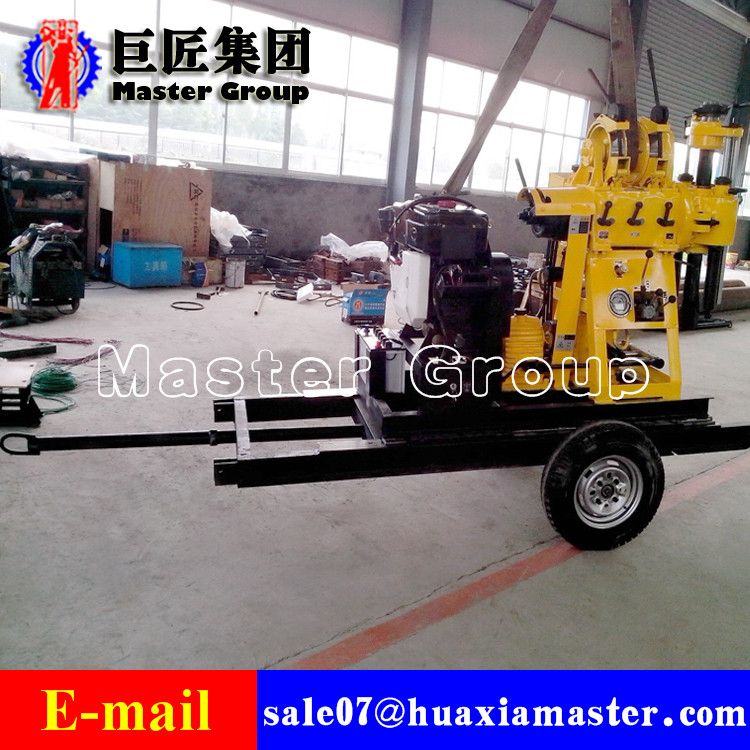 Wheel type rotary drilling rig XYX-200 Wheeled Hydraulic Rotary Drilling Rig