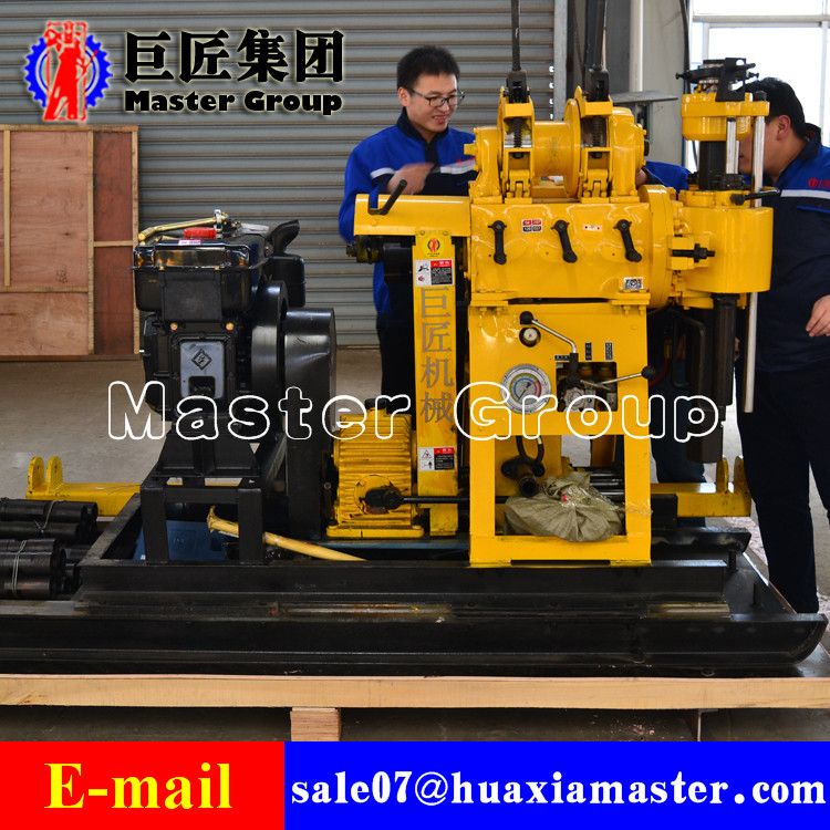 HZ-200YY Hydraulic Rotary Drilling Rig bore well drilling machine