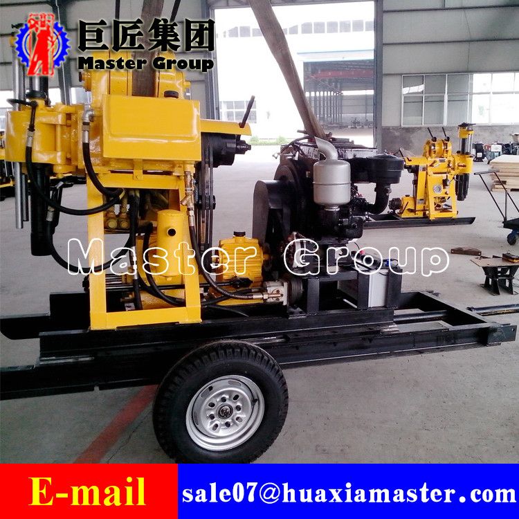 Wheel type rotary drilling rig XYX-200 Wheeled Hydraulic Rotary Drilling Rig
