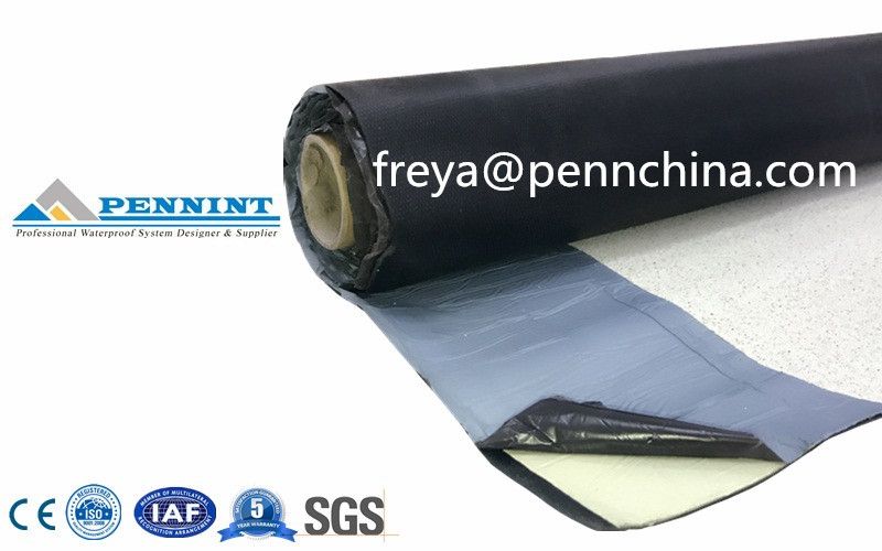Butyl Glue Surface EPDM Roofing Waterproof Membrane
