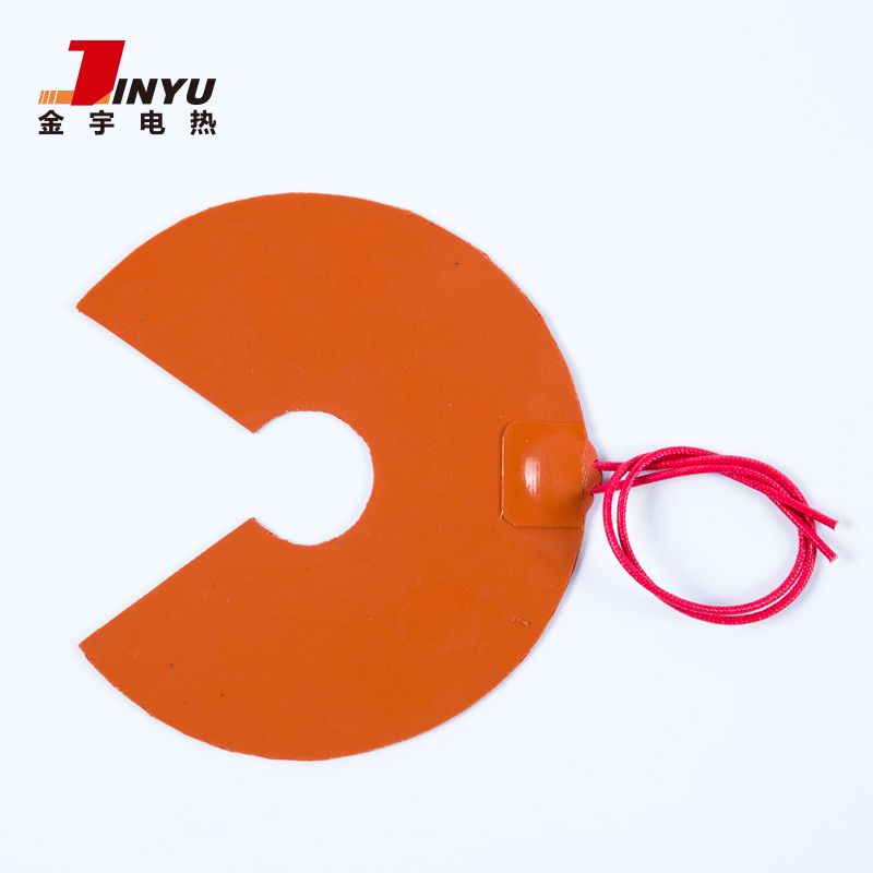 Flexible custom silicone rubber heater for car battery