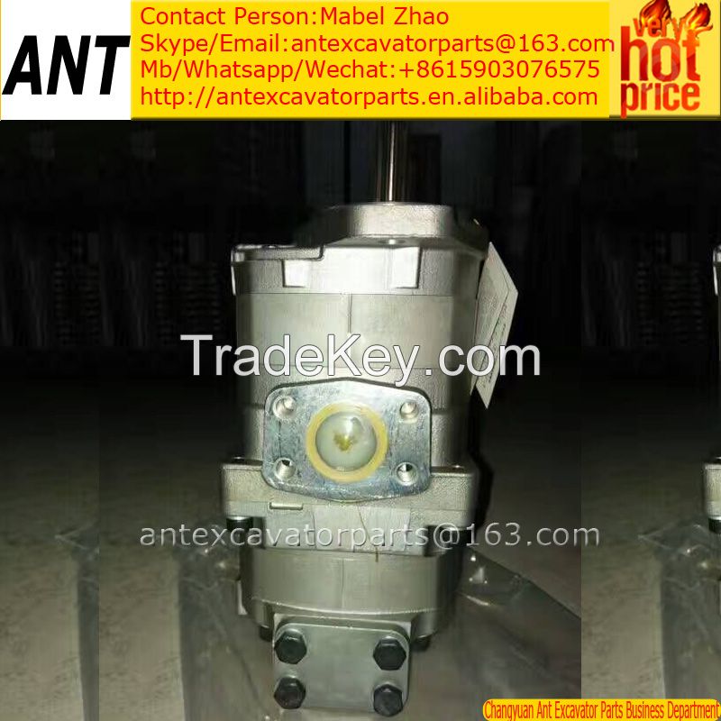 wa450-1 wa470-1 loader hydraulic gear pump komatsu transmission pump 705-52-20100