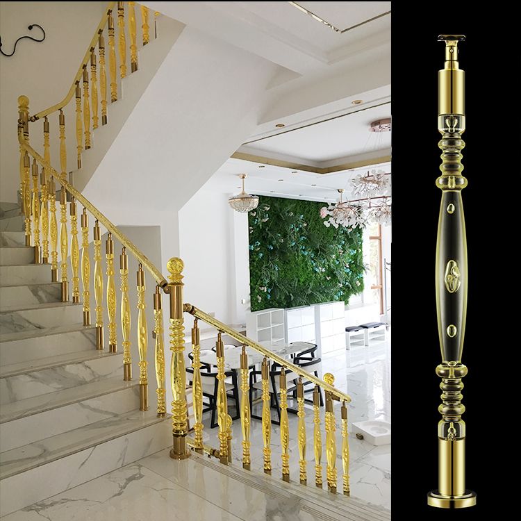 hot sales acrylic crystal balustrade handrail in garden and indoor