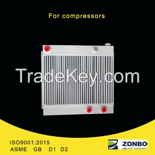 Air cooler heat exchanger for all kinds of compressors