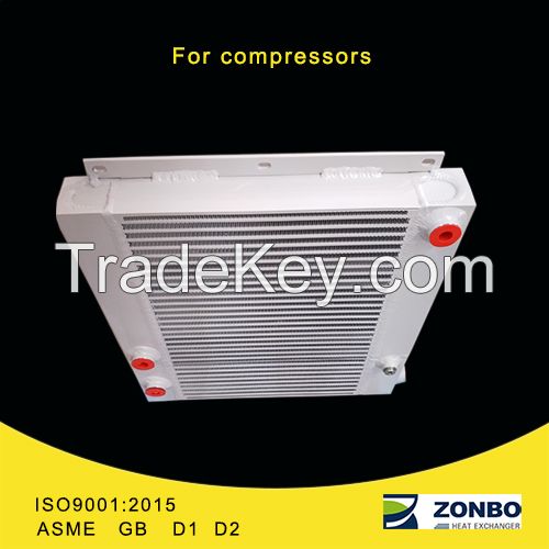 Air cooler heat exchanger for all kinds of compressors