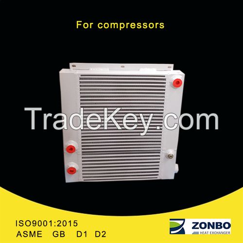 Air cooler heat exchanger for all kinds of compressors