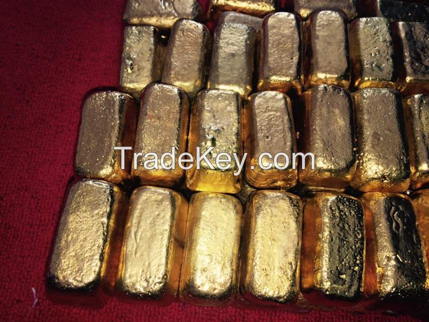 Gold Bars Dore ready up to 200KG