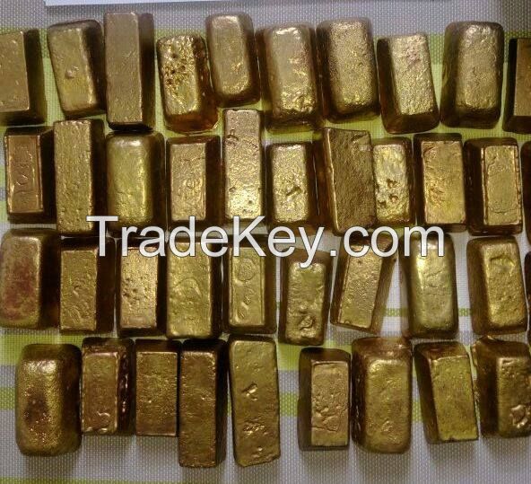  Alluvial Gold Bars and Gold Dust for sell