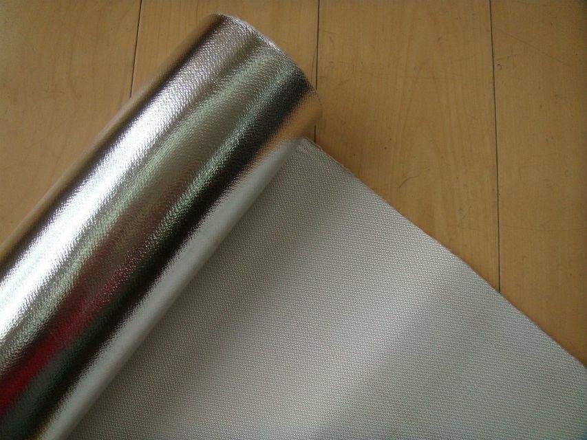 Aluminium Foil Coated Fiberglass Cloth