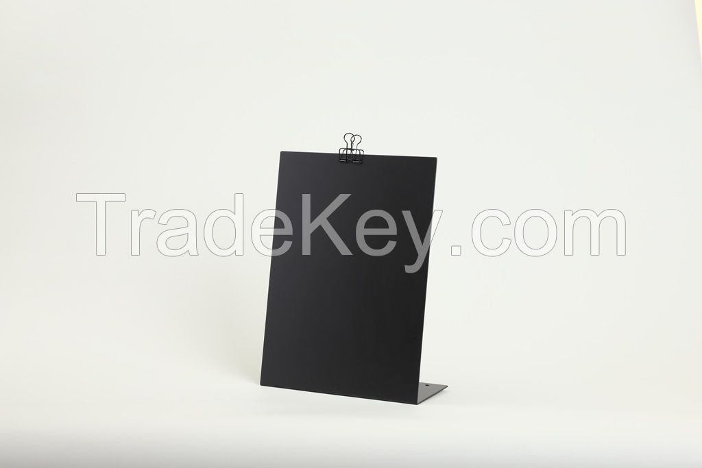 A4 size Metal Menu Pad / POP