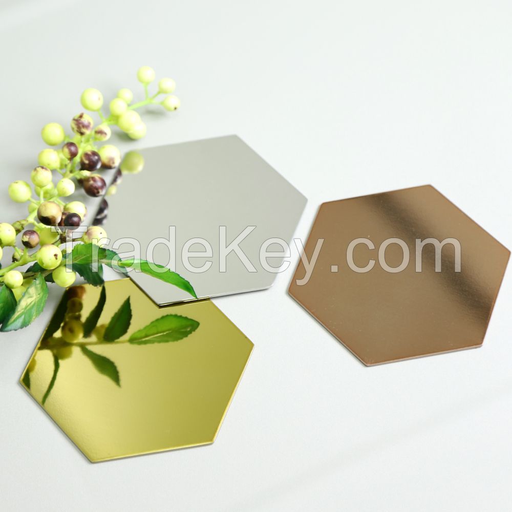 Hexagonal Metal Tray Coaster