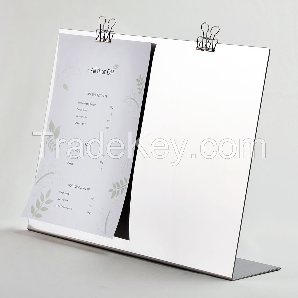 A3 size Metal Menu Pad / POP