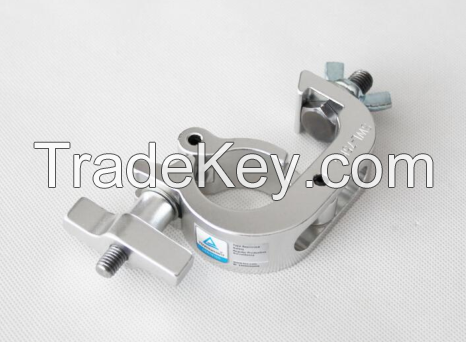 Black/Silver Snap Clamp for stage lighting