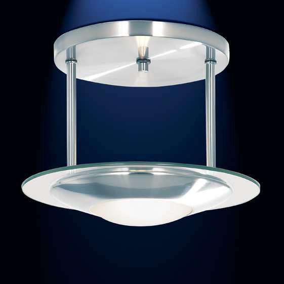 modern flush pendant light