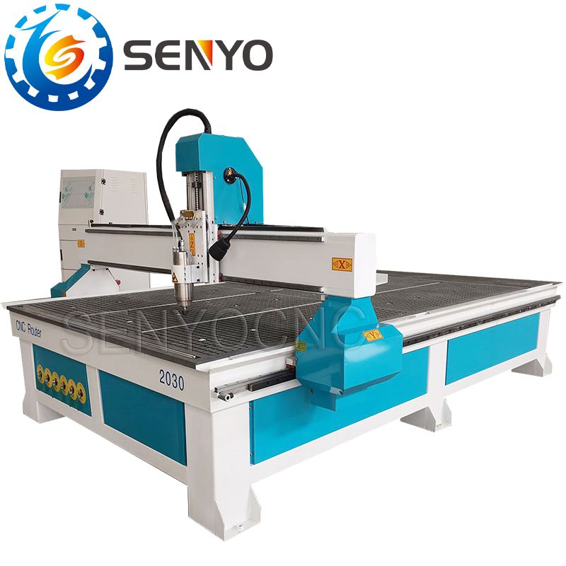 SENYOCNC Heavy Duty 3d Cnc Wood Milling Machine 4 Axis Wood 2030 2040 Cnc Route