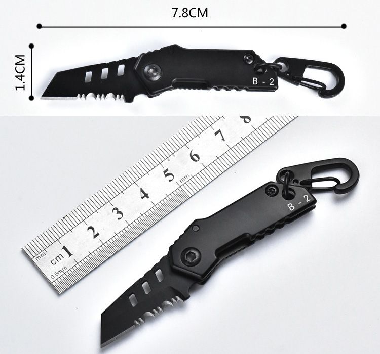 Mini climbing pocket knife