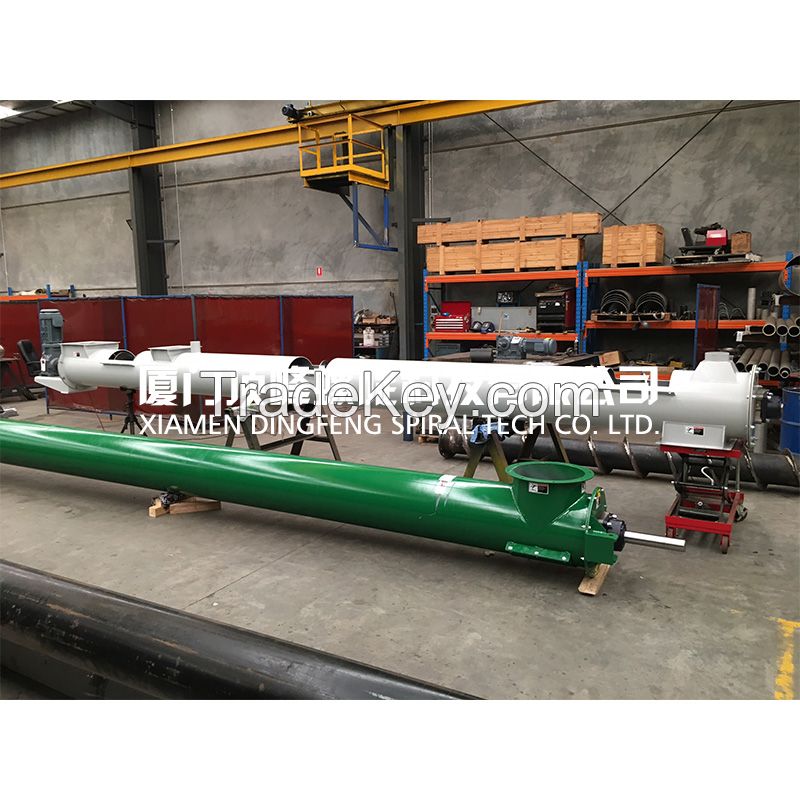 Spiral conveyor, screw conveyor