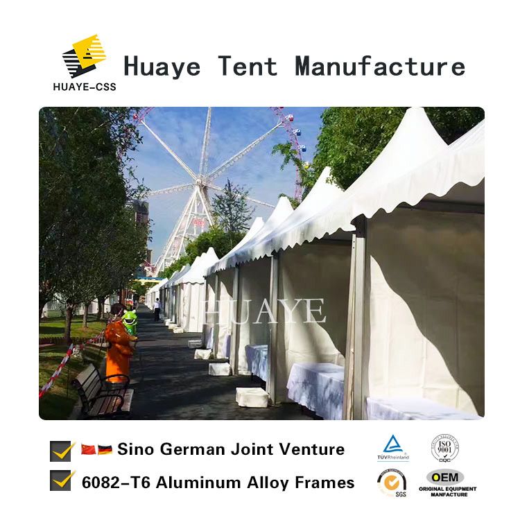 Outdoor customized promotional event pagoda tent for sale