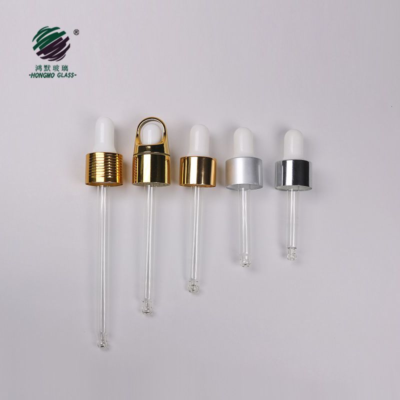 Clear 30ml Glass Dropper Bottle Packaging Transparent Empty Glass Bottles For Essential Oil